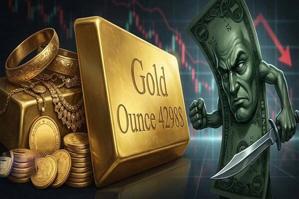 کاهش قیمت‌ طلا و سکه در سایه دلار ۱۲۸ هزار تومانی