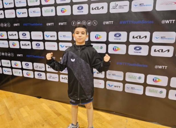 پینگ‌پنگ‌باز نوجوان ایران مدال نقره کسب کرد 