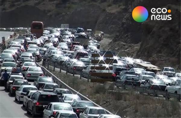 ترافیک سنگین در چالوس و آزادراه تهران-شمال