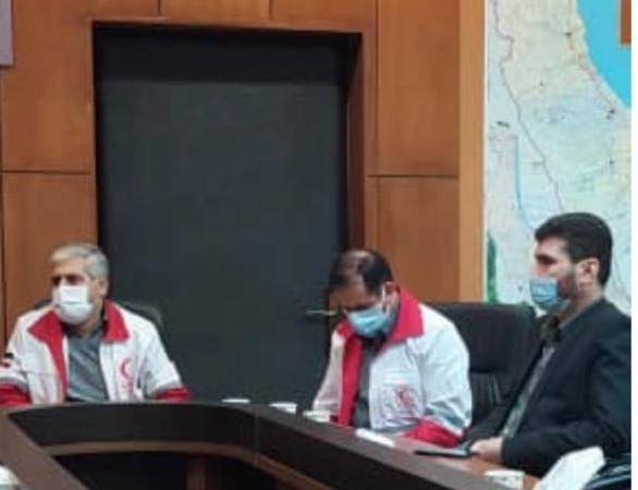 جلسه مشترک رییس هیات نجات غریق و مدیرعامل هلال احمر گیلان برگزار شد