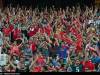 تجمع شبانه هواداران تراکتور مقابل هتل پرسپولیس در تبریز