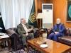 دیدار وزیر خارجه پاکستان با سفیر ایران/ اسحاق‌دار: دیپلماسی تنها راه  دستیابی به صلح است