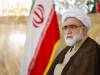 روایت حضور آیت الله مجتبی خامنه ای در مراسم تدفین رهبر شهید در مشهد+فیلم