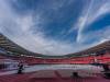 پوشش زنده|آغاز افتتاحیه بازی‌های آسیایی 2026/صندلی‌های خالی در ورزشگاه