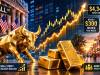 گاوها وال استریت را اشغال کردند | قیمت طلا در آستانه فتح ایستگاه ۴۵۰۰ دلار |  طلا هفته را حدود ۳۰۰ دلار بالاتر به پایان رساند