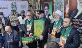 لاهیجان معطر به حضور خادمان رضوی شد