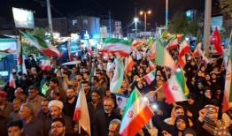 پنجاه و یکمین شب ایستادگی مردم قزوین در خیابان