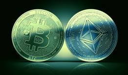 قیمت بیت‌کوین و اتریوم در بازار ارزهای دیجیتال