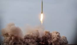 ببینید|تصاویر شلیک موشک‌های قدر، عماد و خیبرشکن به سمت اهداف آمریکایی