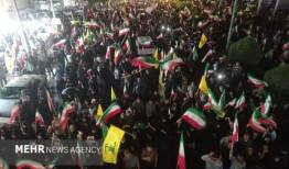 اجتماع حماسی مردم بندرعباس در شام اربعین رهبر شهید انقلاب