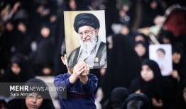 بزرگداشت چهلمین روز شهادت رهبر شهید در حرم امام رضا(ع)