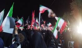 حضور هیئات مذهبی کاشان در آئین اربعین رهبر شهید