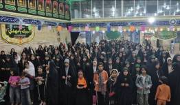 مراسم بزرگداشت شهدای دانش‌آموز در آبپخش برگزار شد