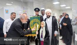 عطر رضوی در فضای بیمارستان حضرت ابوالفضل (ع) میناب طنین‌انداز شد