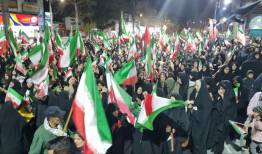 تجدید بیعت ساوجی‌ها با رهبر معظم انقلاب در شب چهل و هفتم حماسه