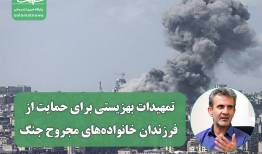 تمهیدات بهزیستی برای حمایت از فرزندان خانواده‌های مجروح جنگ