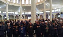 مراسم سوگواری رهبر شهید ‌در بردسکن
