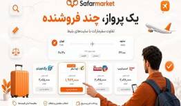 یک پرواز و چند فروشنده؛ تفاوت سفرمارکت با سایت‌های بلیط