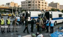 جمع آوری معتادان متجاهر در شهرستان سمنان