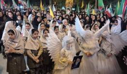 سرود دختران ایران در روز ولادت حضرت معصومه(س)