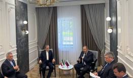 دیدار وزرای خارجه ایران و روسیه درقرقیزستان