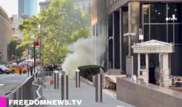 وقوع حادثه امنیتی در «فدرال پلازا» نیویورک+فیلم
