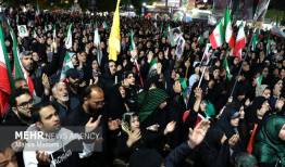 برگزاری تجمع مردم در سی و نهمین شب از خون خواهی رهبر شهید در گرگان