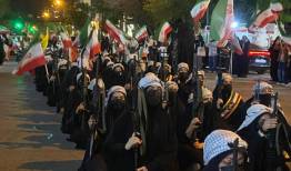 رژه اقتدار دختران حاج قاسم در کرمان