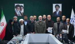 حضور قالیباف در مجلس/ اعضای هیئت رئیسه سوگند یاد کردند