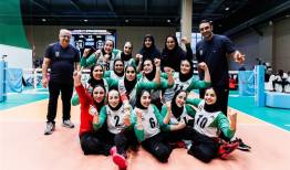 والیبال نشسته قهرمانی جهان| صعود تیم بانوان ایران به یک‌ چهارم نهایی