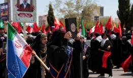 تصاویری از رزمایش دختران جان فدا در ارومیه
