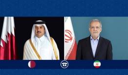 قدردانی رئیس‌جمهور از نقش قطر در کاهش تنش‌ها و پیشبرد روند دیپلماس