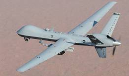 فیلم انهدام پهپاد MQ-9 در آسمان عسلویه