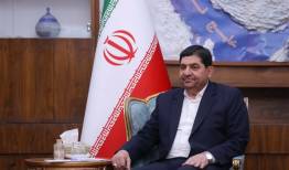 ببینید|حضور محمد مخبر در رزمایش و اجتماع بزرگ «مردم جان‌فدای ایران»