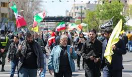 حضور رئیس دانشگاه آزاد در مراسم چهلم رهبر شهید ایران