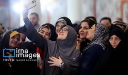 سلفی همسر عراقچی،دختر پزشکیان و فاطمه مهاجرانی +عکس