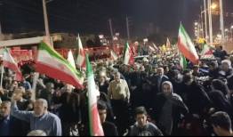 تجلی حماسه حضور گچسارانی ها در شب چهل و ششم