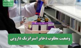 وضعیت مطلوب ذخایر استراتژیک دارویی