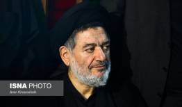 برادر رهبر شهید انقلاب در مراسم سالگرد محتشمی پور+ عکس