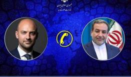 تماس تلغنی عراقچی با همتای فرانسوی