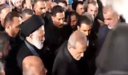 تسلیت نخست وزیر عراق به فرزند ارشد رهبر شهید انقلاب +فیلم