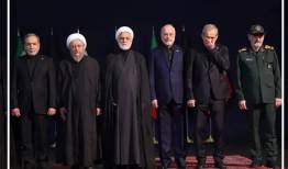 قابی تاریخی از مراسم وداع با رهبر شهید؛ 6 چهره مهم سیاسی ایران بعد از جنگ با آمریکا و اسرائیل