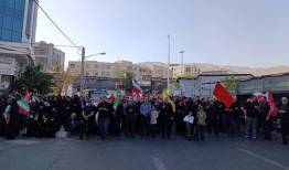 آغاز تشییع پیکر داماد رهبر شهید، در غرب تهران