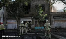 حریق در مجاورت مخازن گاز مایع سمنان؛ آتش‌نشانان از فاجعه جلوگیری کردند