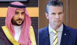 گفتگوی مهم وزیر جنگ آمریکا و وزیر دفاع عربستان