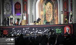 داماد رهبر شهید انقلاب هم‌نشین علم الهدی شد/ حضور فرزند ارشد رهبر شهید در مراسم مشهد+ تصاویر