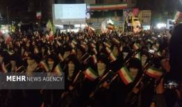 تجمع «دختران جان فدای ایران» در شیروان