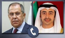 ​رایزنی تلفنی وزرای خارجه روسیه و امارات/ تاکید بر توقف فوری خصومت‌ها در منطقه