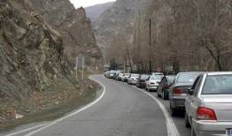 اعمال محدودیت‌های ترافیکی در جاده چالوس از ساعت ۱۷