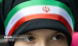 رجز خوانی نوجوان گرمساری در اجتماع شب‌های اقتدار